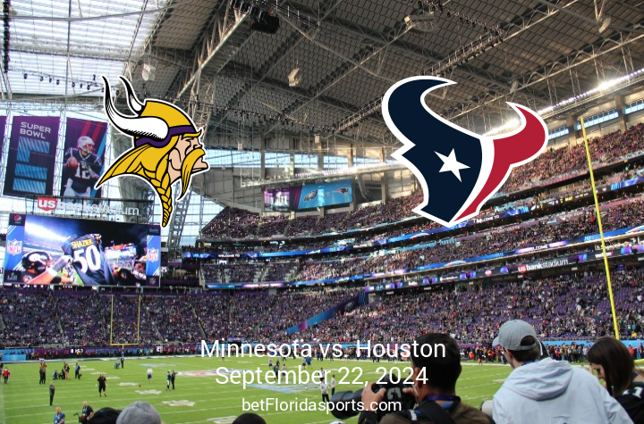 NFL Showdown Houston Texans vs Minnesota Vikings  Game Preview for September 22 2024