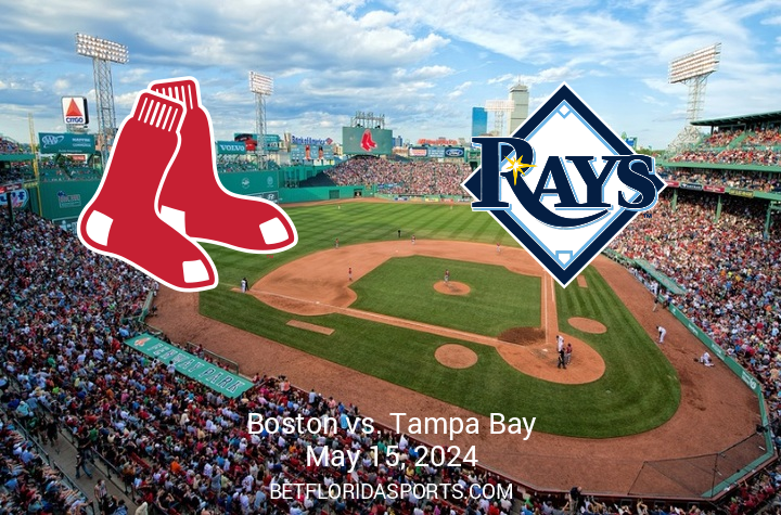 Showdown at Fenway: Rays Clash with Red Sox on May 15, 2024, at 7:10 PM